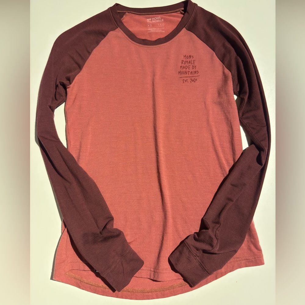 Mons Royale Merino Layering Shirt Like New
